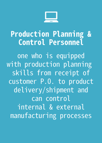 Production Planning & Control Personnel